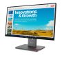 Lenovo ThinkVision P24QD-40 computer monitor 60,5 cm (23.8") 2560 x 1440 Pixels Quad HD LCD Zwart (64B1GAT1EU) thumbnail