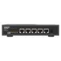 QNAP QSW-3205-5T netwerk-switch Unmanaged 10G Ethernet (100/1000/10000) Desktop Zwart (QSW-3205-5TYSW-FLEX-XG) thumbnail