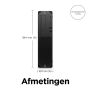 HP Z2 G9 Intel® Core™ i7 i7-13700 16 GB DDR5-SDRAM 512 GB SSD Windows 11 Pro SFF Workstation Zwart thumbnail