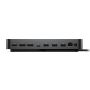 DELL WD25 Bedraad USB 3.2 Gen 2 (3.1 Gen 2) Type-C Zwart thumbnail