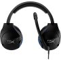 HyperX Cloud Stinger - Gaming-headset - PS5-PS4 (zwart-blauw) (4P5K0AM#ABB) thumbnail