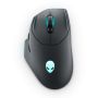 Alienware AW620M muis Gamen Rechtshandig RF Wireless + USB Type-C Optisch 26000 DPI (AW620M-G-DEAM) thumbnail
