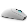 Alienware AW620M muis Gamen Rechtshandig RF Wireless + USB Type-C Optisch 26000 DPI (AW620M-W-DEAM) thumbnail