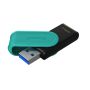 Kingston Technology DataTraveler 128GB Portable USB 3.2 Gen 1 Exodia S (Black/Turquoise) (DTXS/128GB) thumbnail