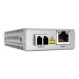 Allied Telesis AT-MMC2000LX/LC-TAA-60 netwerk media converter 1000 Mbit/s 1310 nm Single-mode Grijs (AT-MMC2000LX/LC-TAA-60) thumbnail