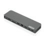 Lenovo USB-C Mini Dock Bedraad USB 3.2 Gen 1 (3.1 Gen 1) Type-C Grijs (40AU0065SA) thumbnail
