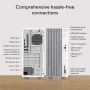 ASUS V500 Mini Tower V500MV-13420H044W Intel® Core™ i5 i5-13420H 16 GB DDR5-SDRAM 512 GB SSD Windows 11 Home PC Wit (90PF05R1-M006A0) thumbnail
