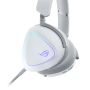 ASUS ROG Delta II Headset Bedraad en draadloos Hoofdband Gamen USB Type-C Bluetooth Wit (90YH03W0-BHUA10) thumbnail