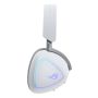 ASUS ROG Delta II Headset Bedraad en draadloos Hoofdband Gamen USB Type-C Bluetooth Wit (90YH03W0-BHUA10) thumbnail