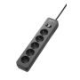 APC PME5B-GR stekkerdoos met overspanningsbeveiliging 5x stopcontact (PME5B-GR) thumbnail