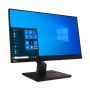 Lenovo ThinkVision T24t-20 60,5 cm (23.8") 1920 x 1080 Pixels Full HD LED Touchscreen Capacitief Zwart (62C5GAT1EU) thumbnail