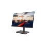 Lenovo ThinkVision P24h-30 60,5 cm (23.8") 2560 x 1440 Pixels Quad HD LED Zwart (63B3GAT6EU) thumbnail