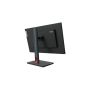 Lenovo ThinkVision P24h-30 60,5 cm (23.8") 2560 x 1440 Pixels Quad HD LED Zwart (63B3GAT6EU) thumbnail
