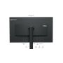 Lenovo ThinkVision T32p-30 computer monitor 80 cm (31.5") 3840 x 2160 Pixels 4K Ultra HD LED Zwart (63D2GAT1EU) thumbnail