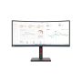 Lenovo ThinkVision T34w-30 86,4 cm (34") 3440 x 1440 Pixels Wide Quad HD LED Zwart (63D4GAT1EU) thumbnail