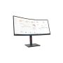 Lenovo ThinkVision T34w-30 86,4 cm (34") 3440 x 1440 Pixels Wide Quad HD LED Zwart (63D4GAT1EU) thumbnail