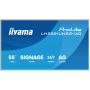iiyama LH6581UHSG-1AG beeldkrant Interactief flatscreen 163,8 cm (64.5") Wifi 500 cd/m² 4K Ultra HD Wit Type processor Android 10 24/7 (LH6581UHSG-1AG) thumbnail