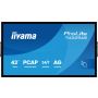 iiyama T4329AS-B1AG beeldkrant Interactief flatscreen 108 cm (42.5") LED Wifi 500 cd/m² 4K Ultra HD Zwart Touchscreen Type processor Android 24/7 (T4329AS-B1AG) thumbnail