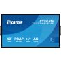 iiyama T4329AS-B1AG beeldkrant Interactief flatscreen 108 cm (42.5") LED Wifi 500 cd/m² 4K Ultra HD Zwart Touchscreen Type processor Android 24/7 (T4329AS-B1AG) thumbnail