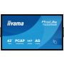 iiyama T4329AS-B1AG computer monitor 108 cm (42.5") 3840 x 2160 Pixels 4K Ultra HD LED Touchscreen Zwart (T4329AS-B1AG) thumbnail