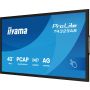 iiyama T4329AS-B1AG computer monitor 108 cm (42.5") 3840 x 2160 Pixels 4K Ultra HD LED Touchscreen Zwart (T4329AS-B1AG) thumbnail