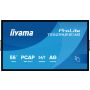 iiyama T5529AS-B1AG beeldkrant Interactief flatscreen 138,7 cm (54.6") LED Wifi 500 cd/m² 4K Ultra HD Zwart Touchscreen Type processor Android 24/7 (T5529AS-B1AG) thumbnail