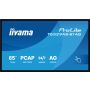 iiyama T6529AS-B1AG beeldkrant Interactief flatscreen 163,8 cm (64.5") LED Wifi 500 cd/m² 4K Ultra HD Zwart Touchscreen Type processor Android 24/7 (T6529AS-B1AG) thumbnail
