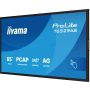 iiyama T6529AS-B1AG beeldkrant Interactief flatscreen 163,8 cm (64.5") LED Wifi 500 cd/m² 4K Ultra HD Zwart Touchscreen Type processor Android 24/7 (T6529AS-B1AG) thumbnail