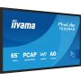 iiyama T6529AS-B1AG beeldkrant Kiosk-ontwerp 163,8 cm (64.5") LED Wifi 420 cd/m² 4K Ultra HD Zwart Touchscreen Type processor Android 24/7 (T6529AS-B1AG) thumbnail