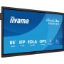 iiyama TE6515A-B1AG beeldkrant Digitale signage flatscreen 163,8 cm (64.5") Wifi 550 cd/m² 4K Ultra HD Zwart Touchscreen Type processor Android (TE6515A-B1AG) thumbnail