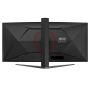 AOC G4 CU34G4Z computer monitor 86,4 cm (34") 3440 x 1440 Pixels Wide Quad HD LED Zwart, Rood (CU34G4Z) thumbnail