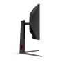 AOC G4 CU34G4Z computer monitor 86,4 cm (34") 3440 x 1440 Pixels Wide Quad HD LED Zwart, Rood (CU34G4Z) thumbnail