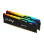 Kingston Technology FURY Beast 128GB 5600MT/s DDR5 CL36 DIMM (set van 2) RGB (KF556C36BBEAK2-128) thumbnail