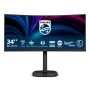 Philips 3000 series 34B2U3600C/00 computer monitor 86,4 cm (34") 3440 x 1440 Pixels Wide Quad HD LCD Zwart (34B2U3600C) thumbnail