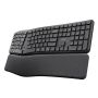 Trust Keyra Draadloos ergonomisch toetsenbord voor meerdere apparaten (25459) thumbnail
