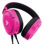 Trust GXT 498P Forta Headset Bedraad Hoofdband Gamen Roze (25557) thumbnail