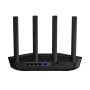 ASUS TUF-BE3600 draadloze router Gigabit Ethernet Dual-band (2.4 GHz / 5 GHz) Zwart (TUF-BE3600) thumbnail