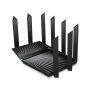 TP-Link Archer AX90 draadloze router Multi-Gigabit Ethernet Tri-band (2.4 GHz / 5 GHz / 5 GHz) Zwart (ARCHER AX90) thumbnail