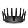 TP-Link Archer AX90 draadloze router Multi-Gigabit Ethernet Tri-band (2.4 GHz / 5 GHz / 5 GHz) Zwart (ARCHER AX90) thumbnail