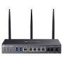 TP-Link Omada DR3220v-4G draadloze router Gigabit Ethernet Dual-band (2.4 GHz / 5 GHz) Zwart (DR3220V-4G) thumbnail