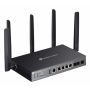 TP-Link Omada DR3650V-4G draadloze router Gigabit Ethernet Dual-band (2.4 GHz / 5 GHz) Zwart (DR3650V-4G(EU)) thumbnail