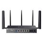 TP-Link Omada DR3650V-4G draadloze router Gigabit Ethernet Dual-band (2.4 GHz / 5 GHz) Zwart (DR3650V-4G(EU)) thumbnail