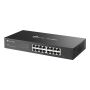 TP-Link Omada ES216G netwerk-switch Managed L2 Gigabit Ethernet (10/100/1000) Zwart (ES216G(UN)) thumbnail