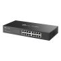 TP-Link Omada ES216G netwerk-switch Managed L2 Gigabit Ethernet (10/100/1000) Zwart (ES216G(UN)) thumbnail