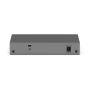 NETGEAR GS105PP Unmanaged Gigabit Ethernet (10/100/1000) Power over Ethernet (PoE) Bureaublad-/wandmontage Grijs (GS105PP-300EUS) thumbnail