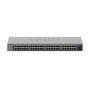 NETGEAR GS748 Unmanaged Gigabit Ethernet (10/100/1000) Power over Ethernet (PoE) Grijs (GS748-100EUS) thumbnail