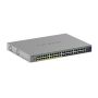 NETGEAR GS748PP Unmanaged Gigabit Ethernet (10/100/1000) Power over Ethernet (PoE) Grijs (GS748PP-100EUS) thumbnail