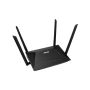 ASUS RT-AX1800U draadloze router Gigabit Ethernet Dual-band (2.4 GHz / 5 GHz) Zwart (RT-AX1800U) thumbnail