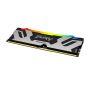 Kingston Technology FURY 24GB 8000MT/s DDR5 CL38 DIMM Renegade RGB Silver (KF580C38RSA-24) thumbnail