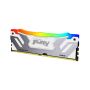 Kingston Technology FURY 48GB 8800MT/s DDR5 CL42 CUDIMM (set van 2) Renegade RGB White (KF588CU42RWAK2-48) thumbnail
